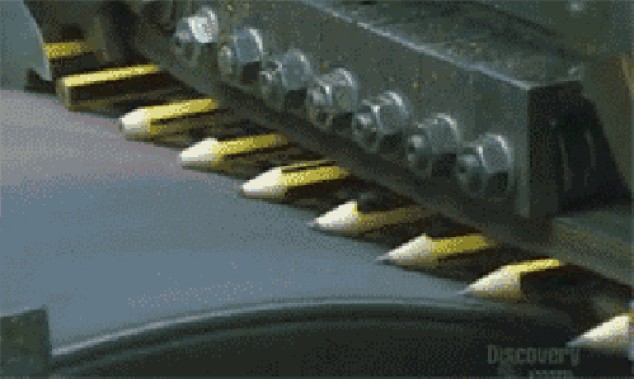Cómo se afilan los lápices en una fábrica